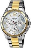 Casio Enticer Analog White Dial Men's Watch MTP 1374SG 7AVDF A954