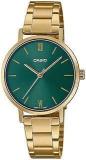 Casio Enticer Ladies Analog Green Dial Women LTP VT02G 3AUDF A1999