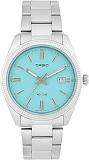 Casio Enticer Men Analog Turquoise Dial Men MTP 1302PD 2A2VEF A2225