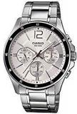 Casio Enticer Men Multi Dial White Watch MTP 1374D 7AVDF A833