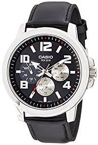 Casio Enticer Men's Analog Black Dial Men's Watch MTP X300L 1AVDF