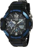 Casio G Shock Analog Digital Black Dial Men's Watch GA 1100 2BDR G639