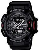 Casio G Shock Analog Digital Black Dial Men's Watch GA 400 1BDR G566