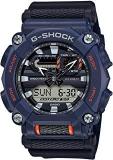 Casio G Shock Analog Digital Blue Dial Men's Watch GA 900 2ADR