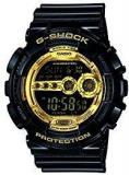 Casio G Shock Digital Gold Dial Men's Watch GD 100GB 1DR G340