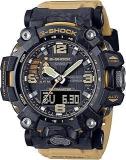 Casio G Shock GWG 2000 1A5DR Gray Ip Analog Digital Dial Brown Resin Strap Men's Watch Mud Resistant Barometer Altimeter G1177