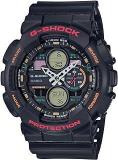 Casio G Shock Men Black Dial Analog Digital GA 140 1A4DR G976