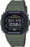 Casio G Shock Origin Digital Green Dial Men's Watch DW 5610SU 3DR G1015