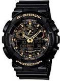 Casio G Shock World Time Analog Digital Multi Colour Dial Men's Watch GA 100CF 1A9DR G519