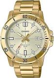 Casio Men Stainless Steel Enticer Analog Gold Dial Watch Mtp Vd01G 9Evudf A1368, Band Color Gold