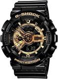 Casio Men's G Shock X Large Skeleton Gold Dial Analog Digital Watch GA110GB 1