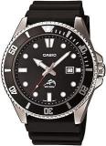 Casio Men's MDV106 1AV 200M Duro Analog Watch, Black