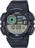 Casio Resin Digital Black Dial Unisex Watch Ws 1500H 1Avdf, Black Band