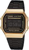 Casio Unisex 30 39 Mm Vintage Silver Dial Metal Digital Watch D148