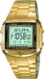 Casio Unisex Gold Dial Stainless Steel Digital Watch