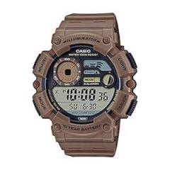 Casio Unisex Resin Digital Brown Dial Watch Ws 1500H 5Avdf, Band Color Brown