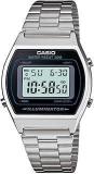 Casio Vintage B640WD 1AVDF Black Digital Dial Silver Stainless Steel Band D129