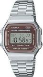 Casio Vintage Digital Brown Dial Unisex A168WA 5AYDF D331