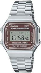 Casio Vintage Digital Brown Dial Unisex A168WA 5AYDF D331