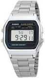 Casio Vintage Digital Grey Dial Men's Watch A158WA 1DF D011