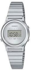 Casio Vintage LA700WE 7ADF Silver Digital Dial Silver Stainless Steel Band A2232