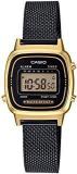 Casio Vintage Series Digital Black Dial Unisex Adult Watch D201