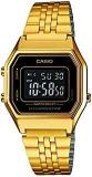 Casio Vintage Series Digital Black Dial Unisex Adult Watch D205