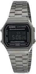 Casio Vintage Series Digital Black Square Unisex Watch A168WGG 1BDF