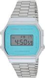 Casio Vintage Series Digital Blue Square Unisex Watch A168WEM 2DF