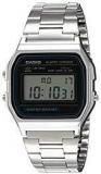 Casio Vintage Series Digital Grey Small Dial Men's Watch A158WA 1Q D011