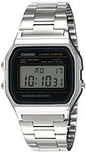 Casio Vintage Series Digital Grey Small Dial Men's Watch A158WA 1Q D011