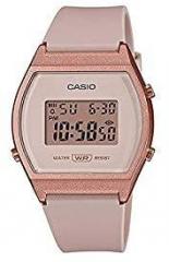 Casio Vintage Series Digital Rose Gold Dial Unisex Adult Watch LW 204 4ADF