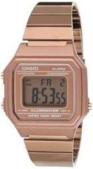 Casio Vintage Series Digital Rose Gold Dial Unisex's Watch B650WC 5ADF D200