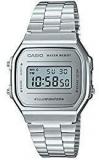 Casio Vintage Series Digital Silver Dial Unisex Watch A168WEM 7DF D161