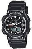 Casio Youth Combination Analog Digital Black Dial Men's Watch AEQ 110W 1AVDF AD207