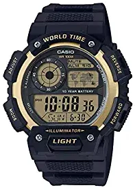 Youth Digital Digital Gold Dial Men's Watch AE 1400WH 9AVDF D151