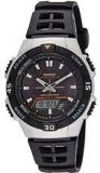 Casio Youth World Time Analog Digital Black Dial Men's Watch AQ S800W 1EVDF