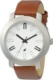 Casual Analog White Dial Men's Watch NK3120SL01