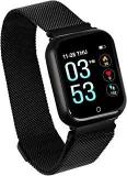 CAVIOT Multifunctional Black Full Touch Smart Fitness Tracker Unisex Band Watch CA1312