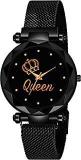 CERO Analogue Queen Dial Luxury Magnetic Strap Girls and Woman's Wrist Watches