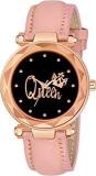 CERO Women's Queen Dial Leathers Strap Analog Watch Multicolor