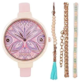 Chumbak Analog Pink Dial Women's Watch 8907605036064