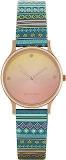 Chumbak Teal Aztec Ombre Watch