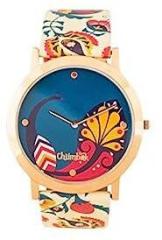 Chumbak Teal by Chumbak Bohemian Branches Women's Wrist Watch Ivory