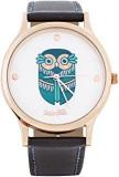 Chumbak Teal By Chumbak Classic Boho Owl Watch Teal Watch For Women, Analog Strap Watch, Metal Dial, Ladies Wrist Watch, Casual Watch For Girls