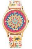 Chumbak Teal By Chumbak Jungle Burst Women's Wrist Watch Ivory