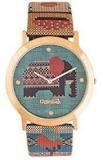 Chumbak Teal By Chumbak Tribal Elephant Aztec Watch Multicolour