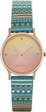 Chumbak Teal Ombre Aztec Watch Teal