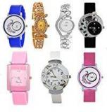 Codice Analog Multicolor Dial Women's Watch Combo Set Of 7