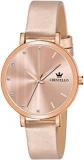 CRESTELLO RG103 Leather Strap Analog Wrist Watch For Women